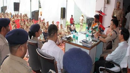 police force deployed at 110 polling booths in Pilibhit