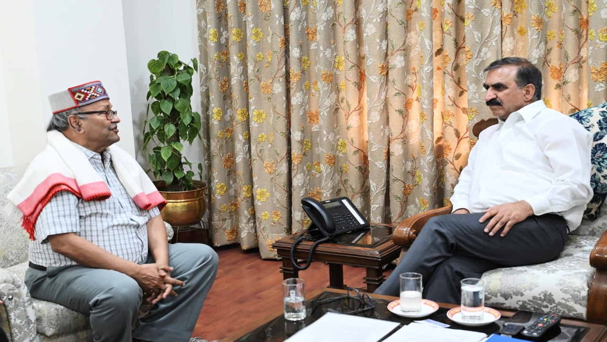 CM sukhvinder Sukhu said Providing high level cancer treatment facilities is the top priority of the state gov