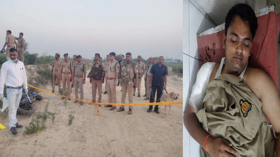 Two cattle smugglers injured in police encounter in Etah three arrested including accomplice