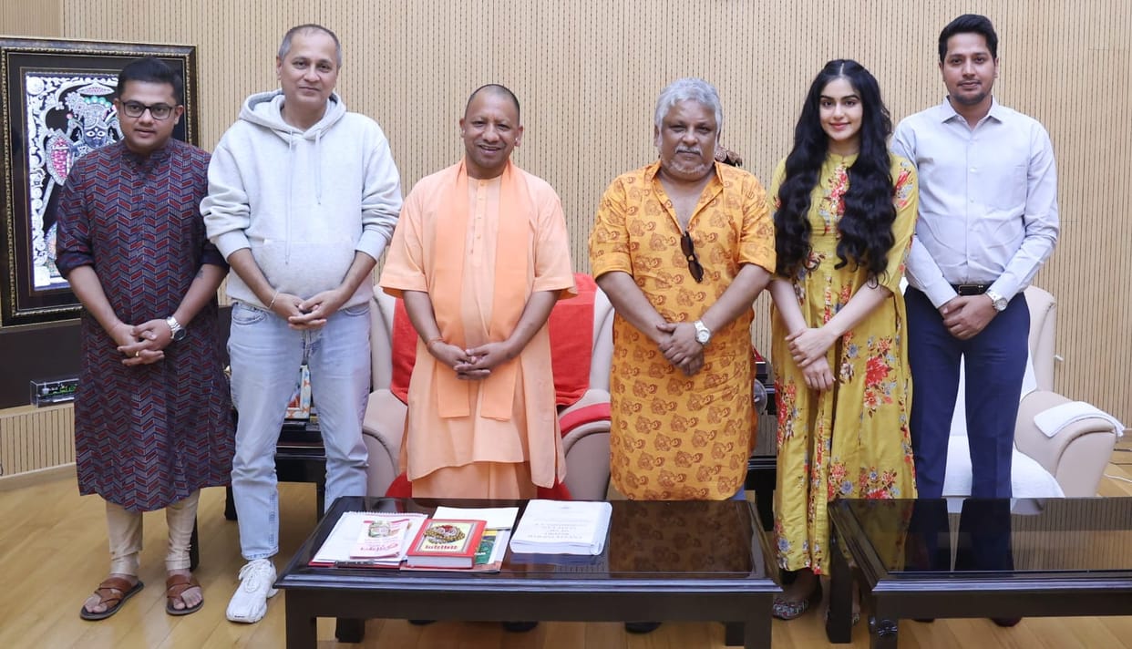 Lucknow News: The team of 'The Kerala Story' met Chief Minister Yogi