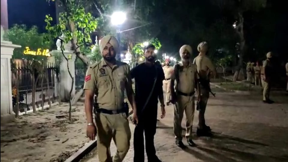 Another blast occurred near Sachkhand Sri Harmandir Sahib