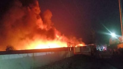 Bareilly: Four laborers burnt alive in foam factory fire