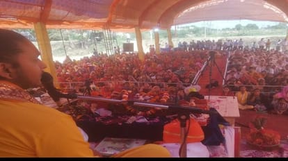 Bhagwat Katha will end in Siddhashram today, tomorrow Bhandara