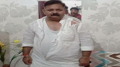 outgoing chairman of Harduaganj Tilak Raj beaten up