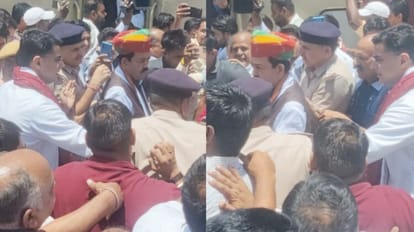 Rajasthan Threat of terrorist attack in Sachin Pilot padyatra deployment of CRPF