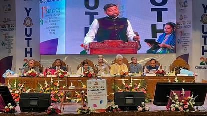 Srinagar: Youth 20 consultation meeting inaugurated at Kashmir University inaugurated by lg manoj sinha