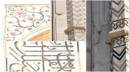 Taj Mahal Marble Stones Broken Due To Negligence In Conservation