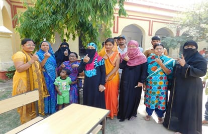 UP Nikay Chunav 2023 Voting in Azamgarh ballia badhohi mau and mirzapur amid sporadic incidents