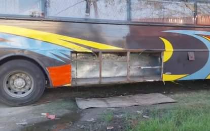 इसी बस से की जा रही थी शराब की खेप