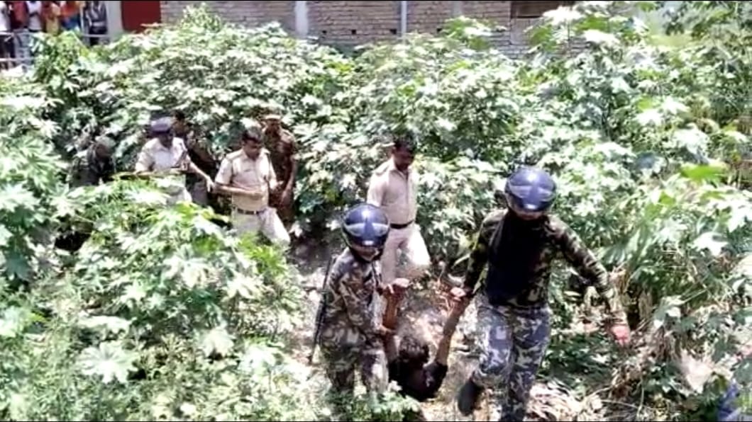Bihar: Encounter between police and criminal in Bhojpur, firing from both sides; constable and miscreant shot