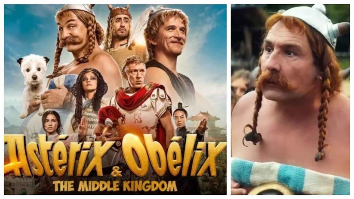 Asterix and Obelix The Middle Kingdom Review: Guillaume Canet Gilles Lellouche Vincent Cassel Movie
