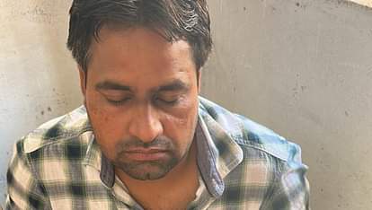 गिरफ्तार आरोपी।