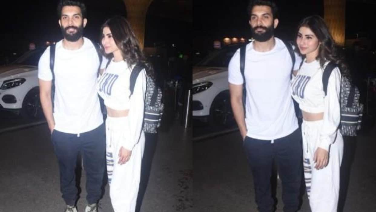 Fashion Expensive luxury bag of Mouni Roy at airport worth 3 lakh