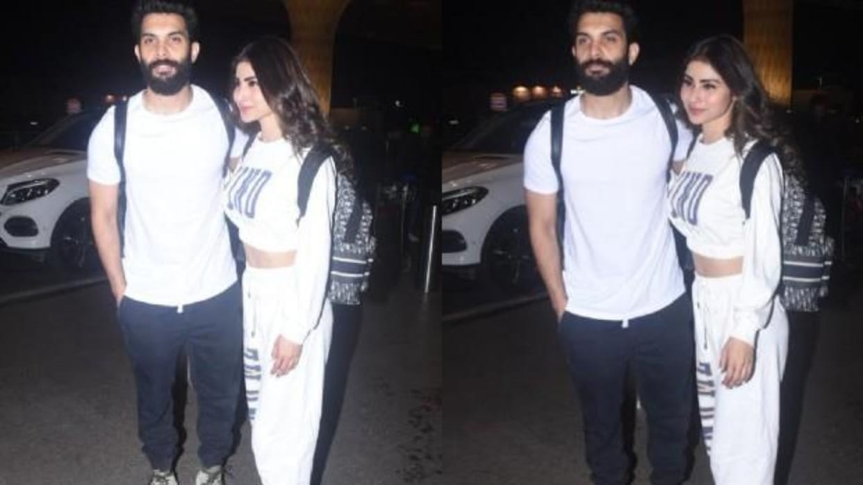 Fashion Expensive luxury bag of Mouni Roy at airport worth 3 lakh