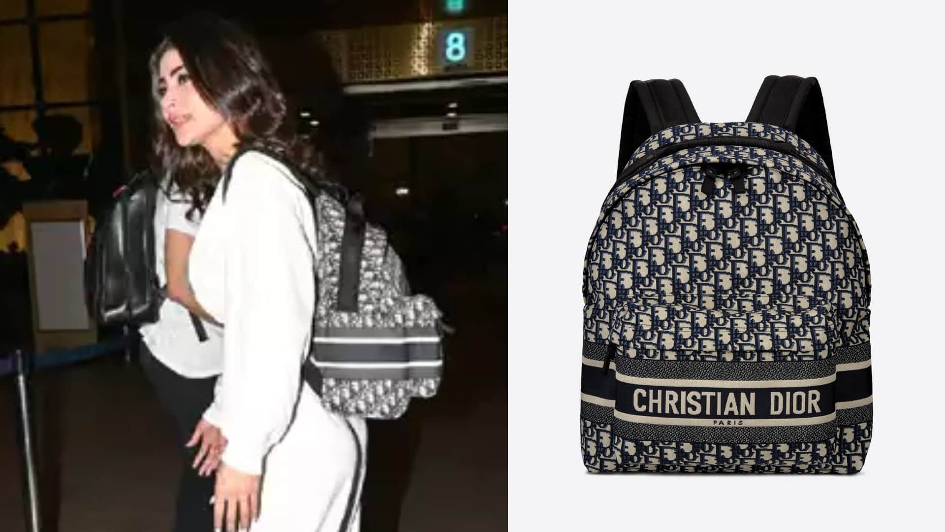Fashion Expensive luxury bag of Mouni Roy at airport worth 3 lakh