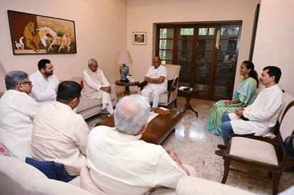 Nitish Kumar: Met Uddhav Thackeray in Mumbai, attacked BJP, opposition unity, Sharad Pawar, Bihar News
