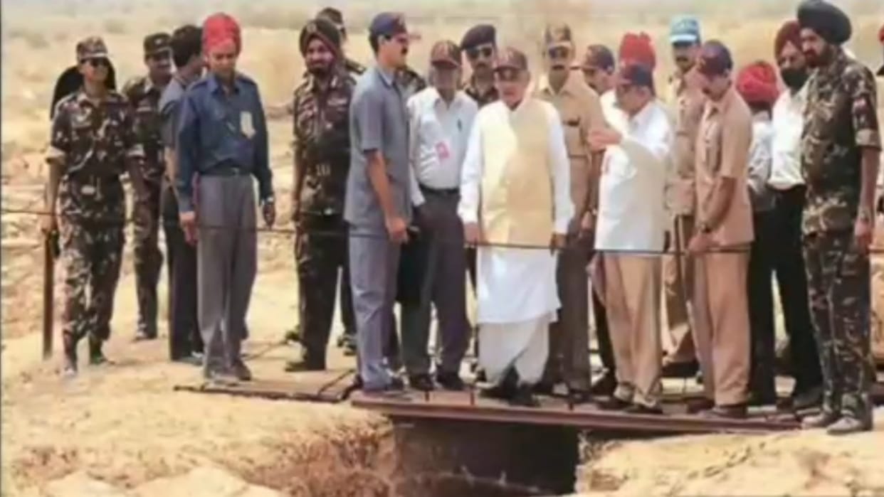 Rajasthan Silver Jubilee of India second nuclear test today leadership of APJ Abdul Kalam