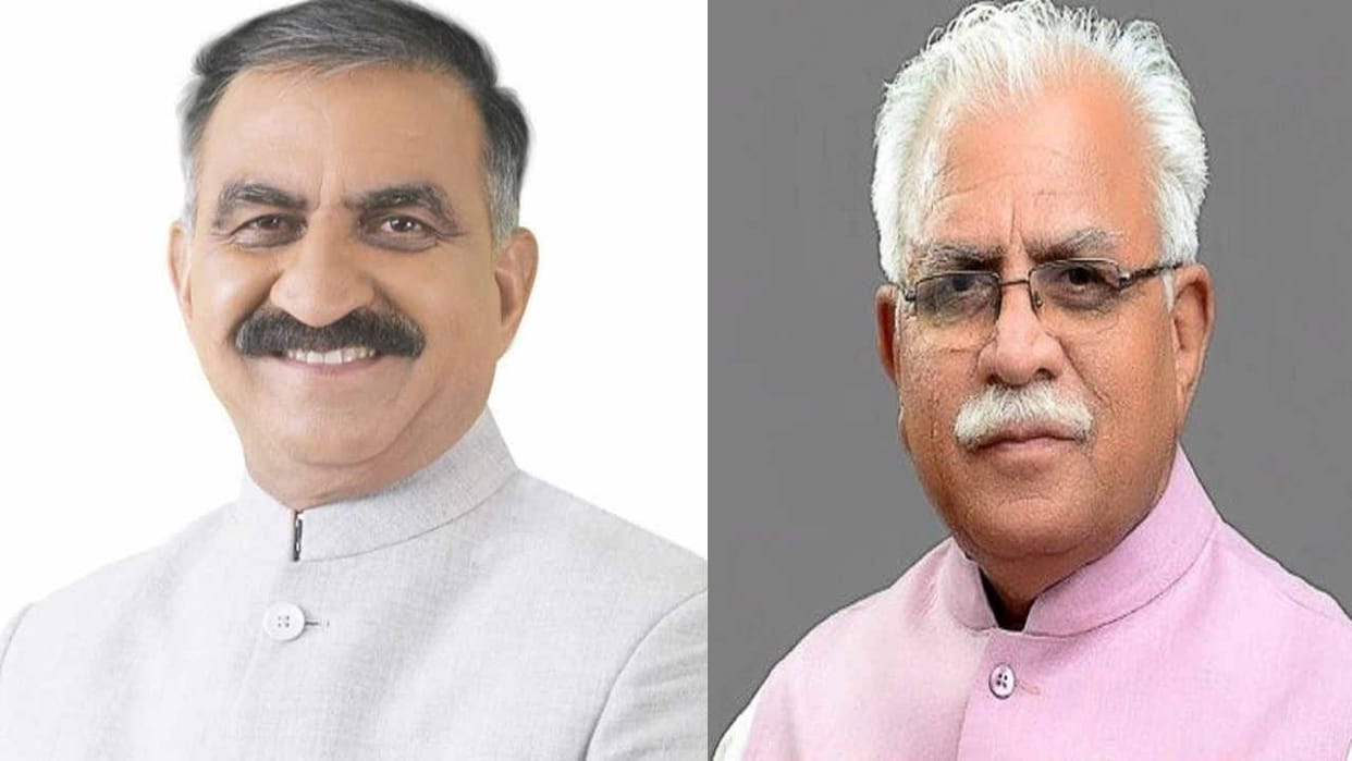 Himachal adamant on imposing water cess, Haryana flatly refused, tension between the two govts