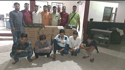 छोटी-मोटी चोरी नहीं, बड़ा टारगेट: कोरियर कंपनी के कंटेनर उड़ाने में माहिर पांच गिरफ्तार, सिपाही की तलाश जारी Gang stealing containers of courier company revealed UP police constable also involved