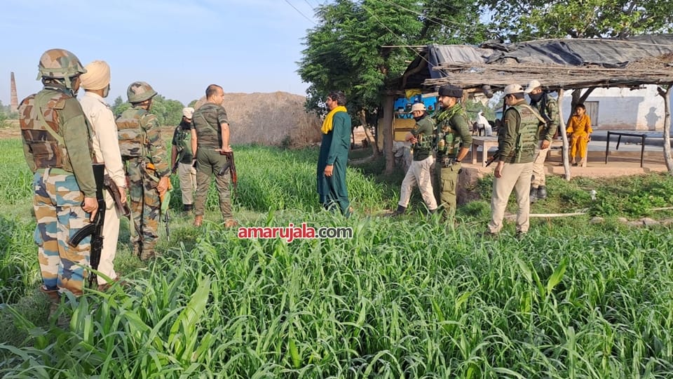 kathua Hiranagar: Rumor of suspicious sighting in border area search operation underway one school close early