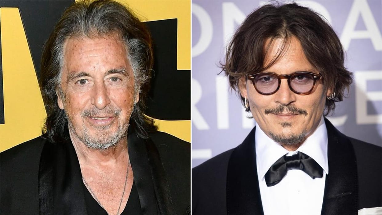 Johnny Depp Announces Modi Biopic Cast Al Pacino riccardo scamarcio pierre niney To Play Crucial Role