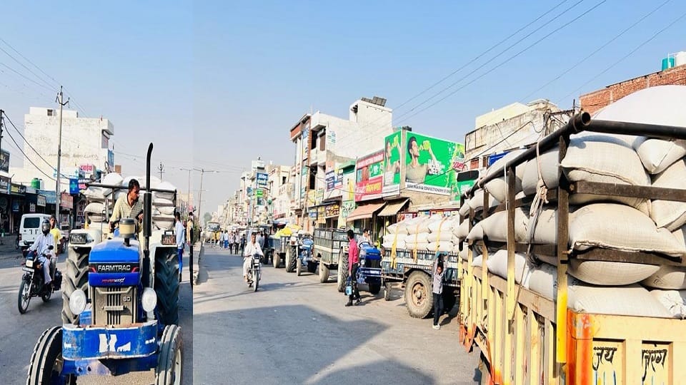 Government procurement of mustard resumes in Haryana, crowd of farmers outside mandis, jam situation in cities