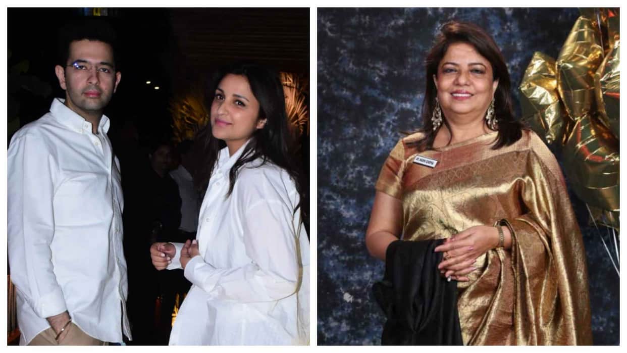 Priyanka Chopra Mother Madhu Chopra Reacts On Parineeti Raghav Chadha Engagement Says I am very happy