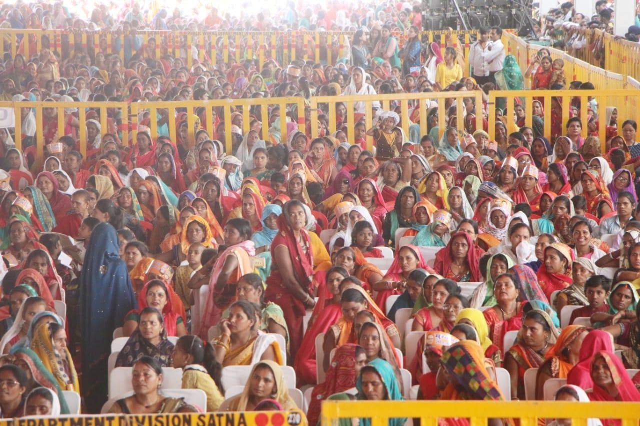Ladli Behna Sena will be formed in villages, Chief Minister Shivraj reached Satna, announced