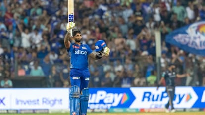 Suryakumar Yadav scored his first century in IPL joined Sachin Tendulkar sanath jayasuriya Rohit Sharma club