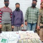 कुपवाड़ा में नशे के खेप के साथ पकड़े गए आरोपी
