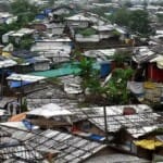 म्यांमार-बांग्लादेश सीमा पर दुनिया का सबसे बड़ा शरणार्थी शिविर।