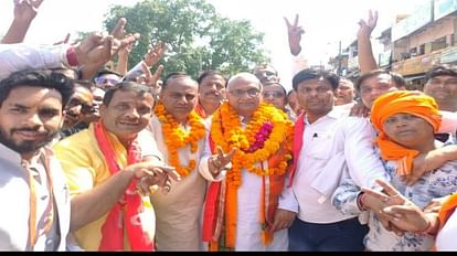 BJP leader Vinod Agarwal wins for post of mayor in Mathura