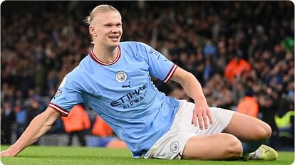 Erling Holland with 51 goals in season, became best footballer of year in England Sam Kerr wins women award