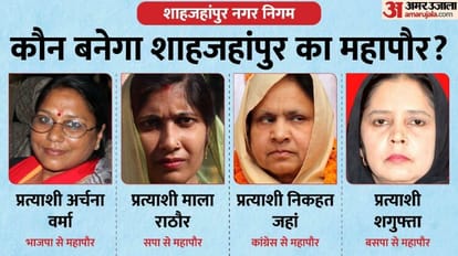 up nikay chunav 2023 shahjahanpur nagar nigam election vote counting