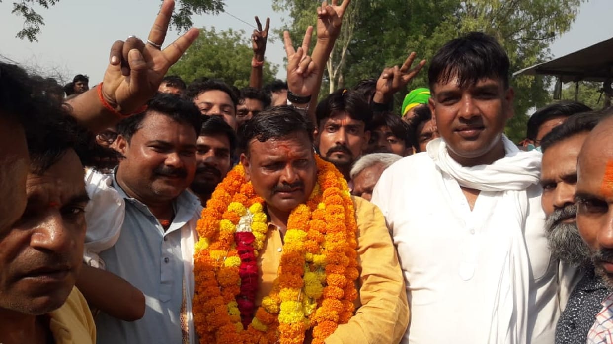 UP Nikay Chunav 2023: Aam Aadmi Party candidate Anoop Singh became the president of Sarayakil Nagar Panchayat,