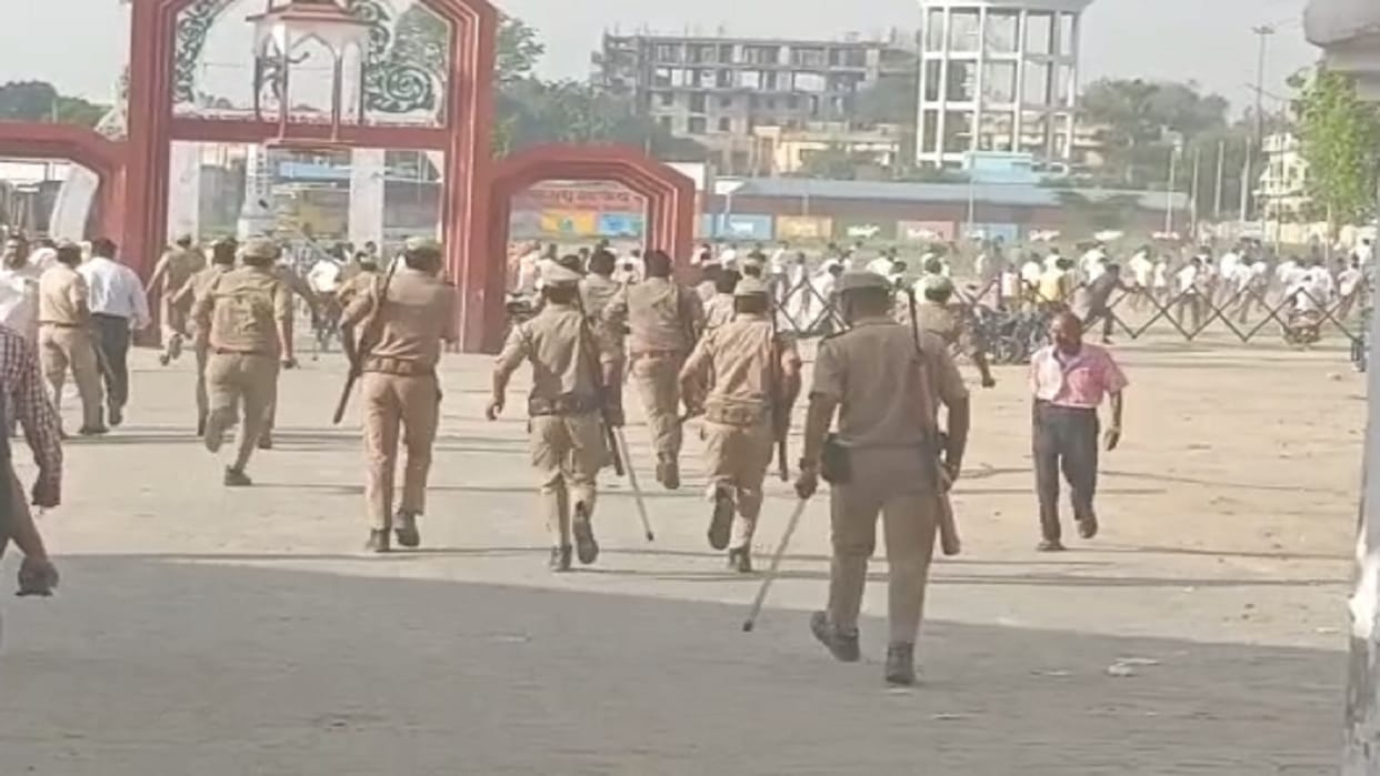 Nikay Chunav 2023: Dispute between BJP and SP workers in Bijnor and ruckus at the counting place