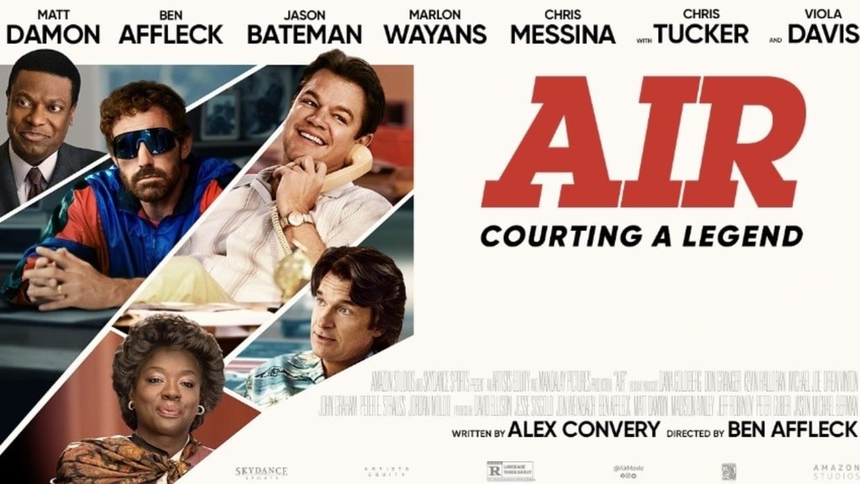Air Movie 2023 Review in Hindi By Pankaj Shukla Prime Video Matt Damon Ben Affleck Viola Davis Michael Jordan