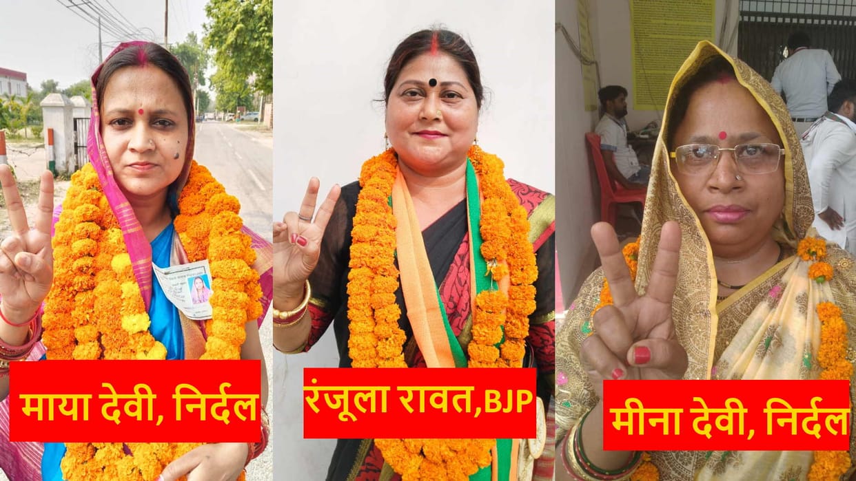 up nikay chunav 2023 Gorakhpur election results winning women candidate list