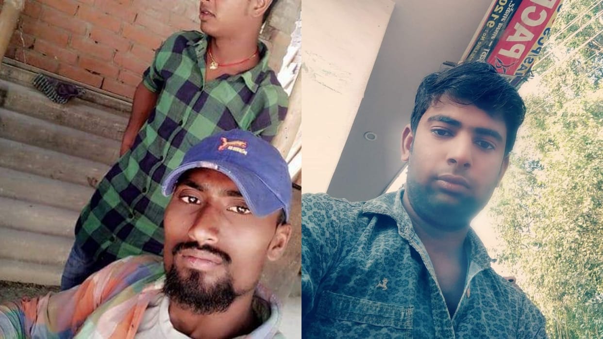 High speed unknown vehicle crushed two bike riders going to friend's wedding in Vaishali, died on the spot
