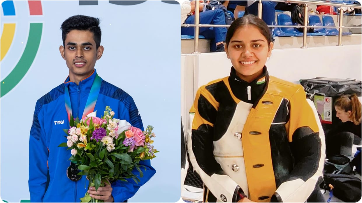 Senior Shooting World Cup: Hriday and Nancy aim for silver medal, five medals in India's account so far