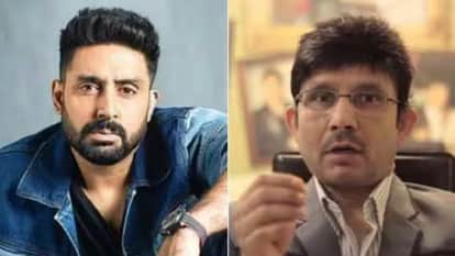 Kamaal R Khan Shared A tweet About Abhishek Bachchan After Ajay Devgan start A Film With R Madhavan