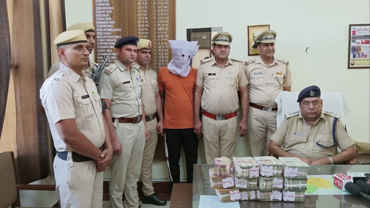 Driver absconding with rs 51 lakhs arrested from Mehandipur