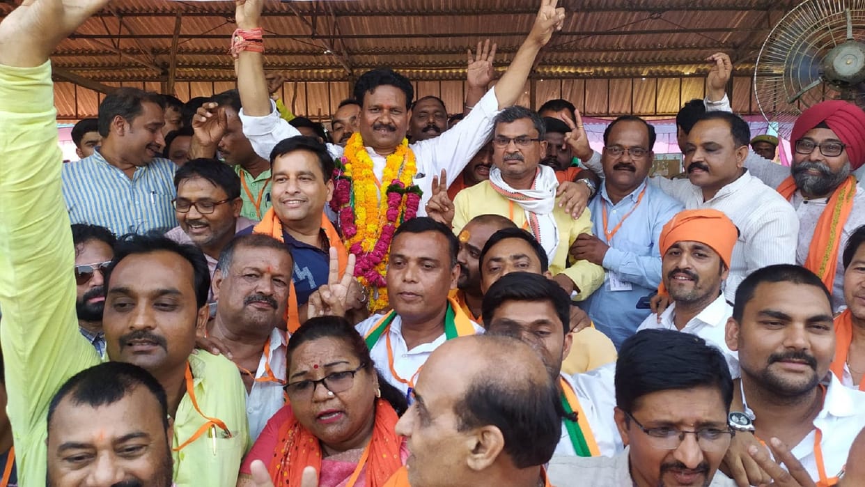 UP Nikay Chunav 2023: Ganesh Kesarwani of BJP became the new mayor of Prayagraj, defeating SP by one lakh 29 t