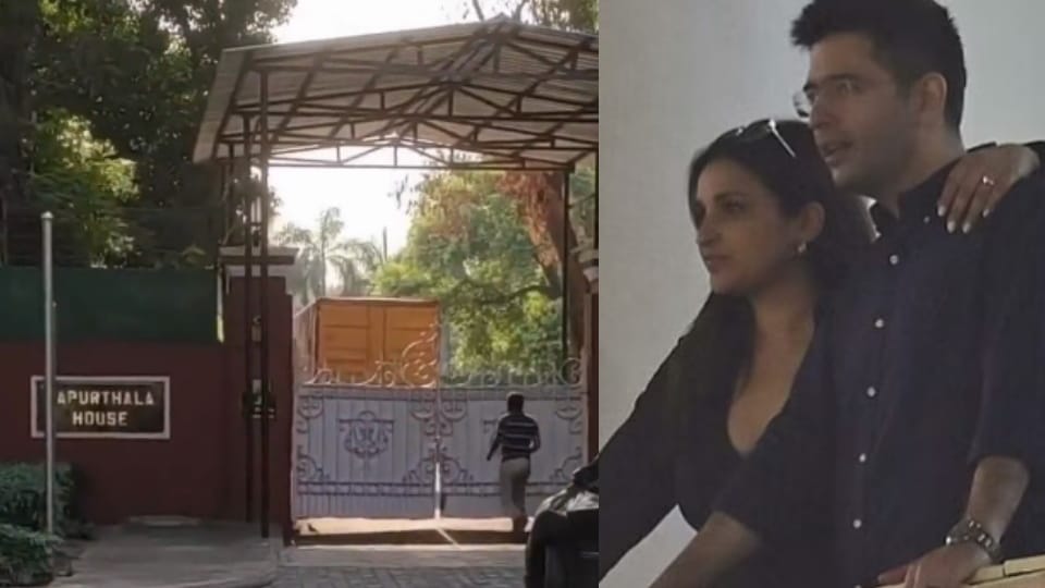 Parineeti Chopra, Raghav Chadha engagement in Kapurthala House at Delhi