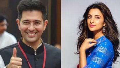 Parineeti Chopra raghav Chadha Wedding Preparation begins at groom Residence watch video here