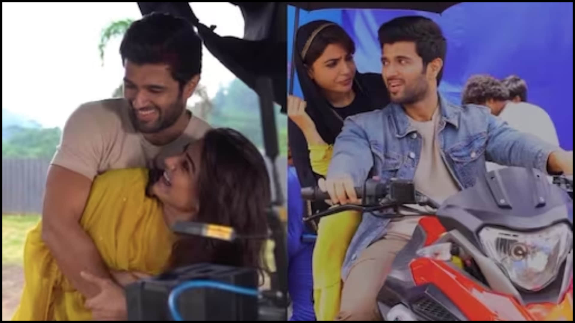 Kushi actor Vijay Devarakonda Security team pushes Fan Video went Viral on Social Media