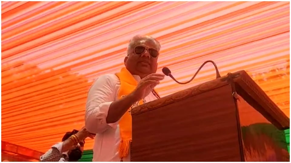 Union Minister Bhupendra Yadav held Kisan Sabha said- CM Gehlot and Pilot are one misleading the public