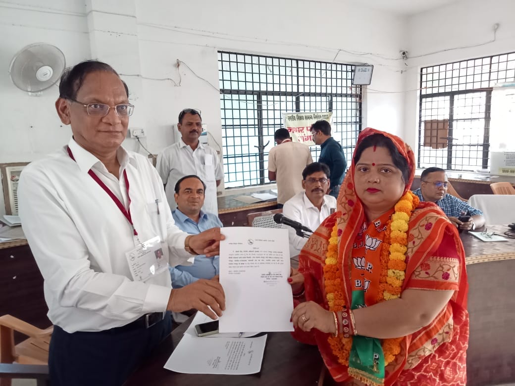 UP Nikay Chunav Result BJP Wins after  26 years in Gangapur Nagar Panchayat of Varanasi
