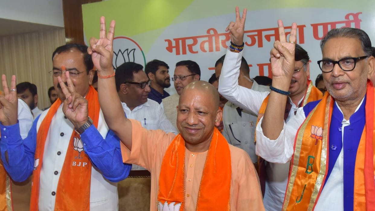 CM Yogi Adityanath speaks on win in UP Nikay Chunav 2023.