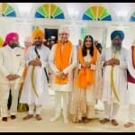 राघव और परिणीति के सगाई कार्यक्रम में श्री अकाल तख्त के जत्थेदार हरप्रीत सिंह ने भी शिरकत की।